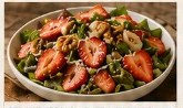Strawberry Candied Walnut Salad